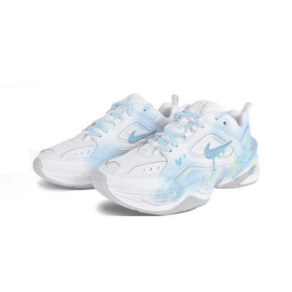 Custom Sneakers Nike M2K Tekno Dreamy Island Fresh Hand-Painted Women's Low-Top Retro Running Sneakers