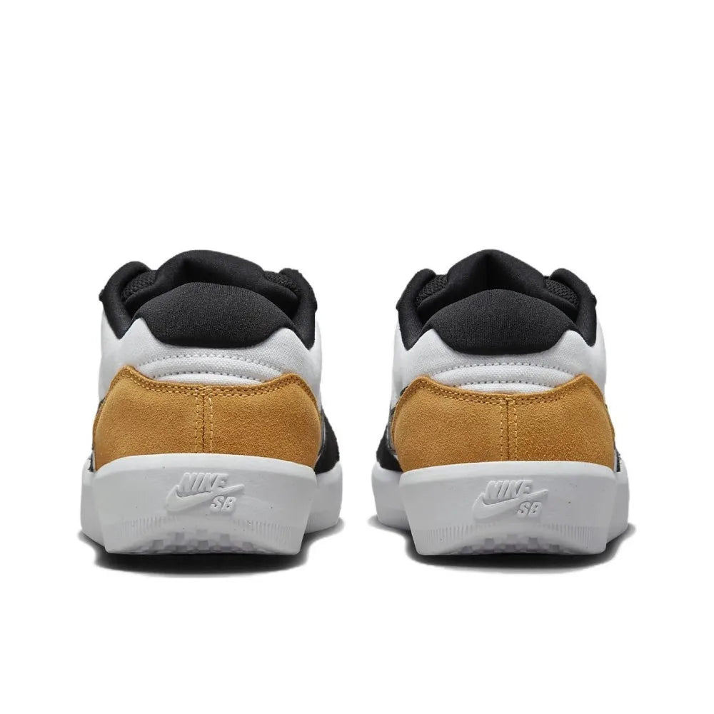 Nike SB Force 58 Low-Top Skate Shoes Unisex Black/White/Orange DV5477-700
