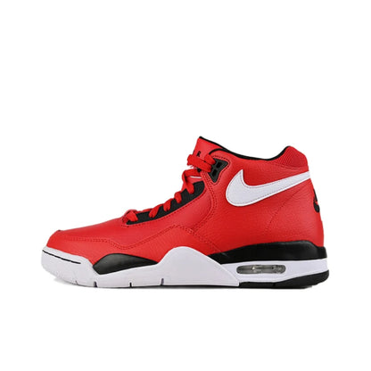 Nike Flight Legacy Mid-Top Retro Basketball Shoes with Slip-Resistant, Durable, and Cushioned Construction - Unisex BQ4212-003