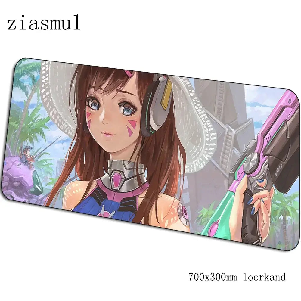 dva mouse pad gamer 70x30cm xl gaming mousepad pc notbook desk mat cute padmouse games Christmas gifts gamer mats gamepad