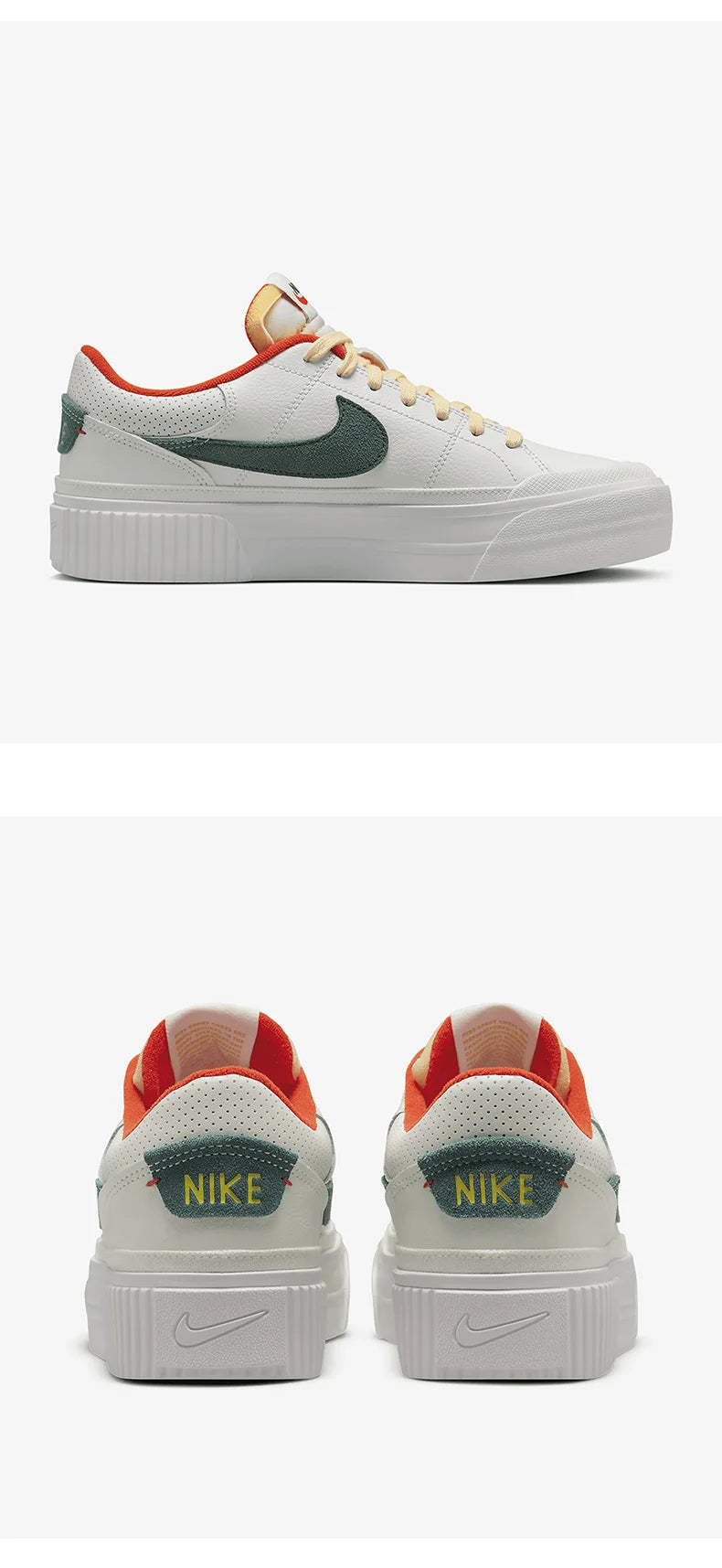 Adidași sport pentru femei Nike Official Genuine Court Legacy Lift, cu talpă joasă, model FD0355-133