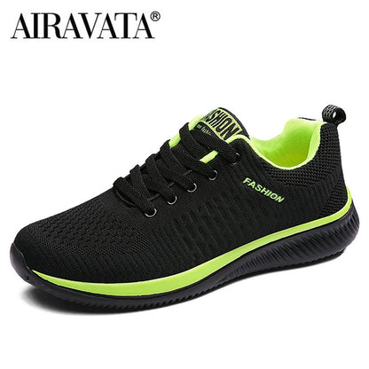 Sneakers da uomo e da donna in maglia, traspiranti, sportive, da corsa, da passeggio e da palestra