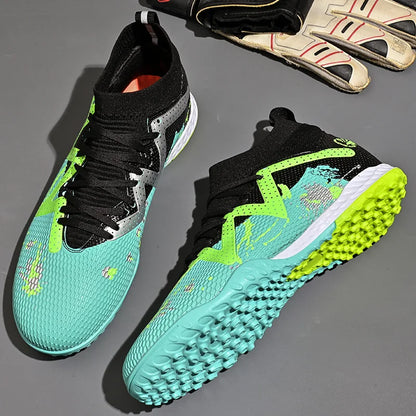 Men New TF Football Boots Society Professional Comfortable Top Quality Male Soccer Shoes Adult Casual Ultralight Football Shoes