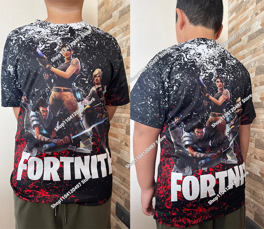 Fortnite Boys Clothes T Shirt Victory Hero Child Kids T-shirt Battle Royale 3d Girls Short Sleeve Tees Tshirt