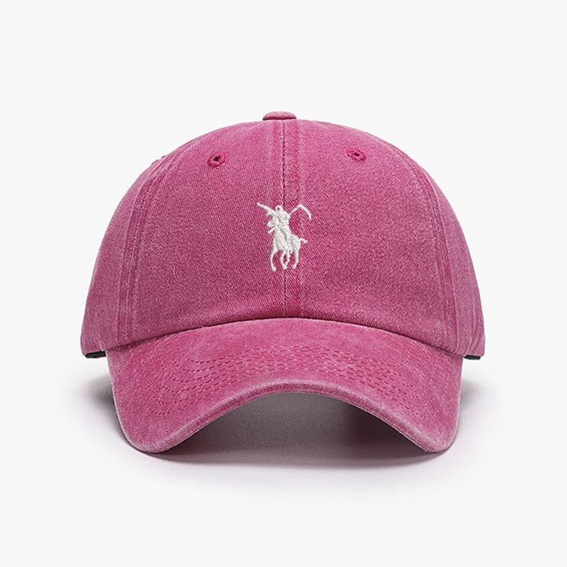 Baseballpetten voor heren en dames, zacht katoen, gewassen, zacht, verstelbaar, zonnekapje, dad cap, hoeden voor jongens en meisjes, borduurontwerp met de Magere Hein, Japan