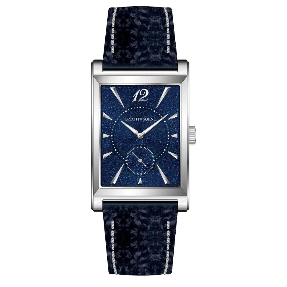 2025 New Fashion Specht & Söhne Square Watch Men's Watches Ultrathin Japan Movement Casual Men's Watch Black Color Men's Watch 26MM