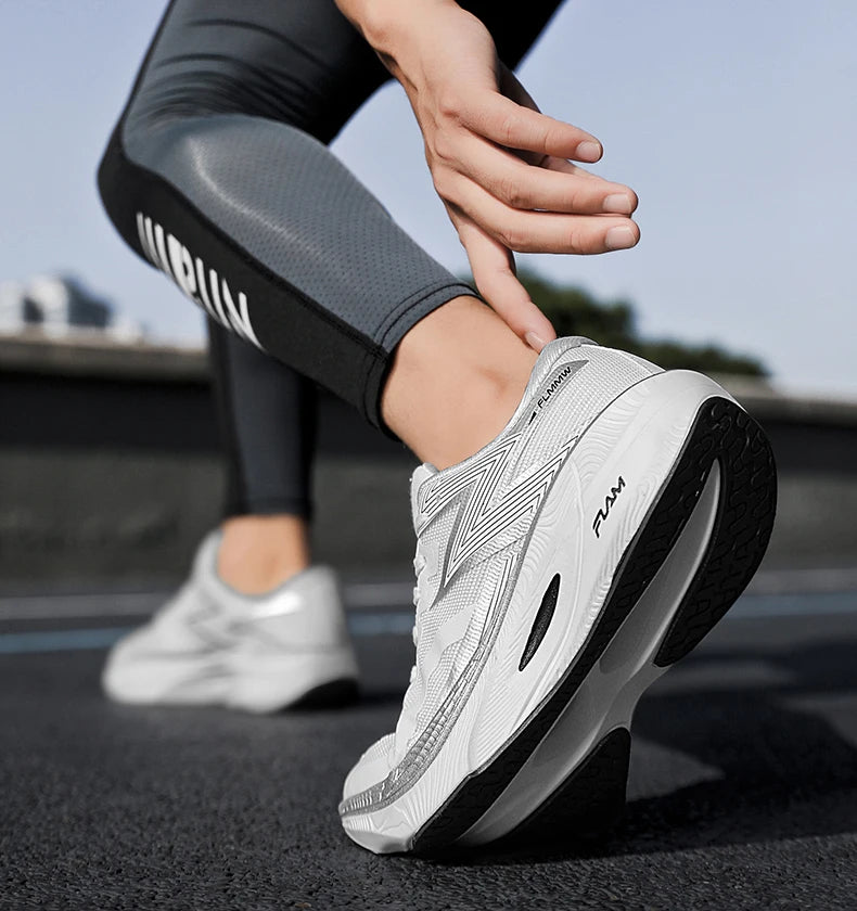 Running Shoes Carbon Plate Specialty Marathon Men's Sports Breathable Lightweight Women's Comfortable Athletic Non-slip Sneakers