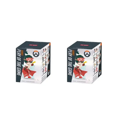 POP MART Genuine Overwatch Play Of The Game Series Blind Box PVC Collectible Figurines Desktop Ornaments Girl Toy Model For Fans