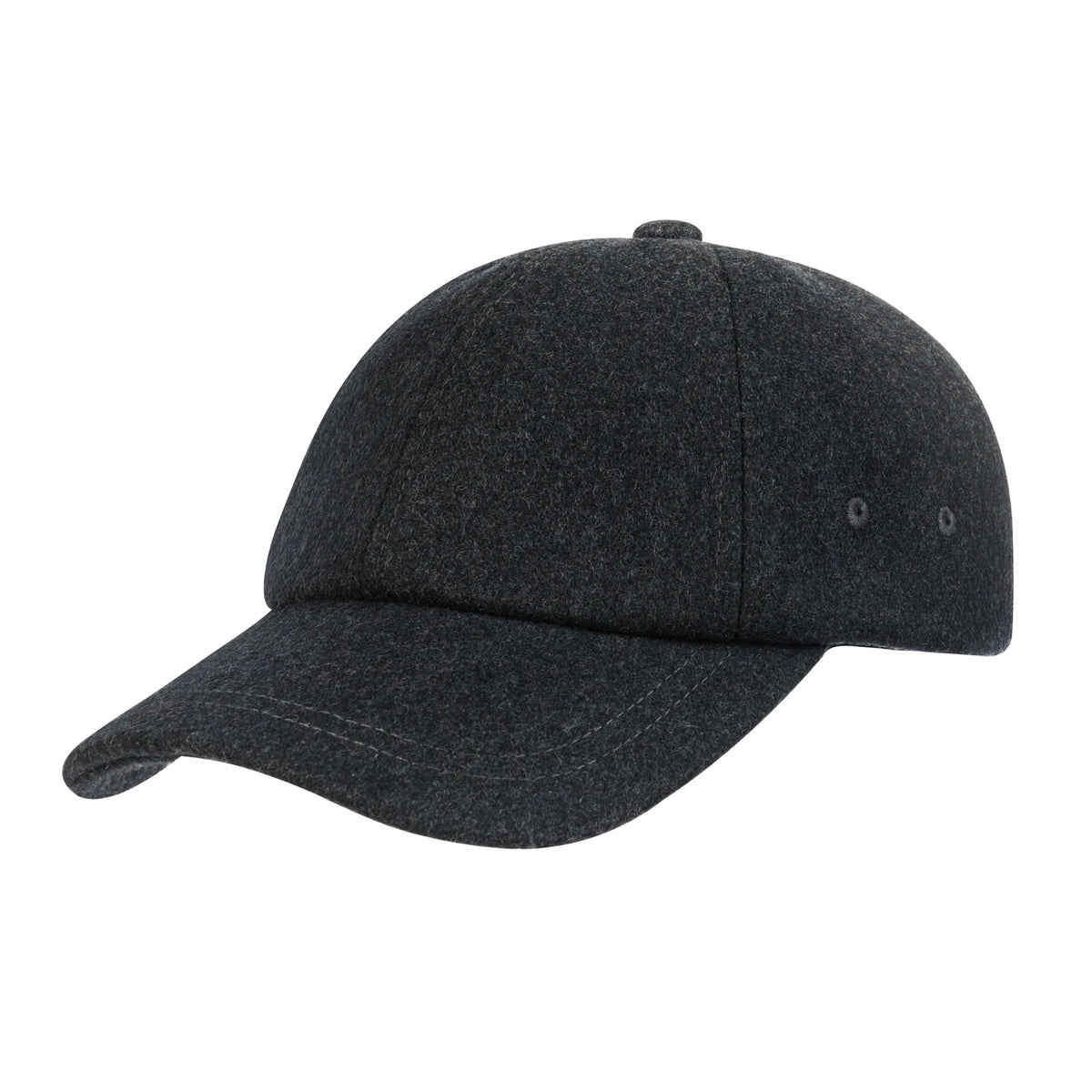 BOTVELA Men's Wool Tweed Baseball Cap Casual Style Soft Adjustable Unstructured Hat