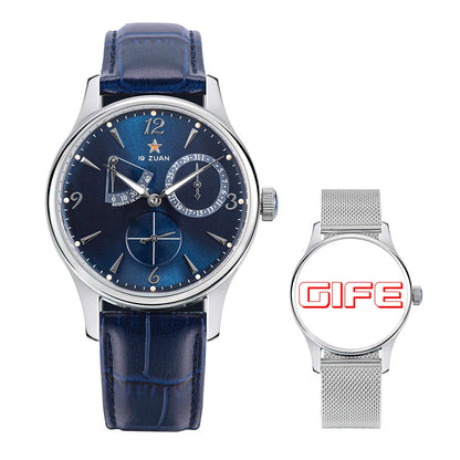 Men's Watch Pilot 40mm 1963 Automatic Mechanical Wristwatch Tianjin ST1780 Movement Army Designer Clock Men's Watches New 2024