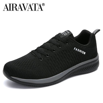 Sneakers da uomo e da donna in maglia, traspiranti, sportive, da corsa, da passeggio e da palestra