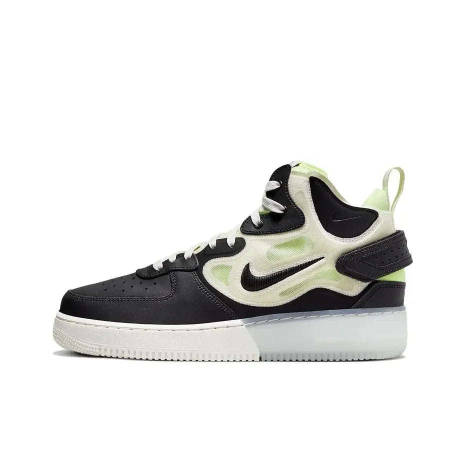 Nike Air Force 1 Mid Unisex-sneakers – klassisk design, vadstöd med dämpning för vardagsbruk och mångsidiga användningsområden CW2289-111