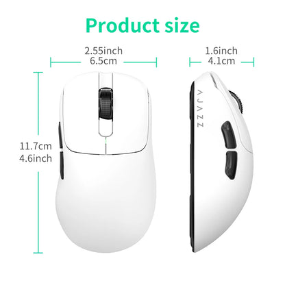 AJAZZ AJ179 NL Kabellose Maus Star Flash Version 3 Modi, niedrige Latenz, lange Akkulaufzeit, leichtgewichtige, anpassbare Office- und Gaming-Maus