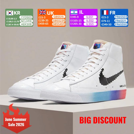 Nike Blazer uniszex retro szabadidőcipő, klasszikus vintage stílus, kényelmes párnázással DC3280-101