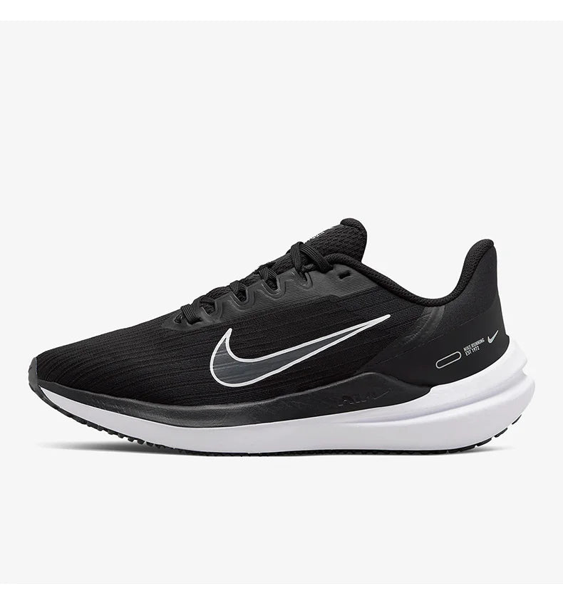 Nike Authentic Air Winflo 9 Women's Lightweight Wear-Resistant Running Shoes DD8686-001