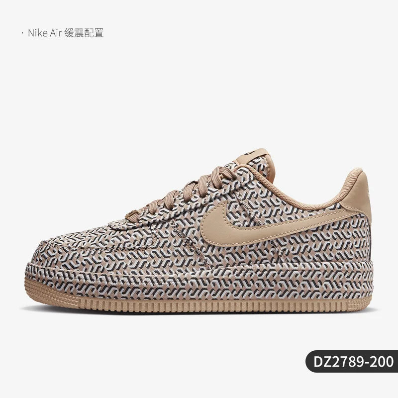Nike Genuine Sports Men's and Women's Breathable Lace-Up Thick-Soled Printed Casual Shoes DZ2789-200