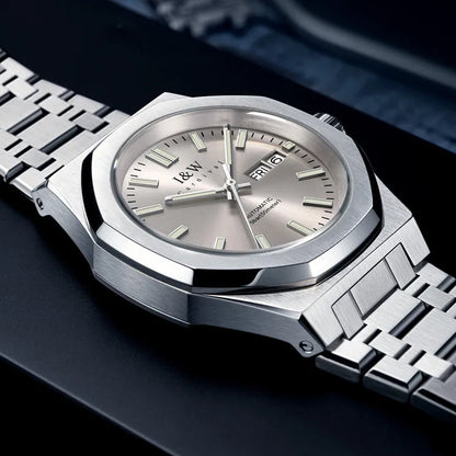 Montre mécanique pour homme CARNIVAL – Montre-bracelet automatique de luxe, verre saphir, mouvement MIYOTA, étanche jusqu'à 50 m