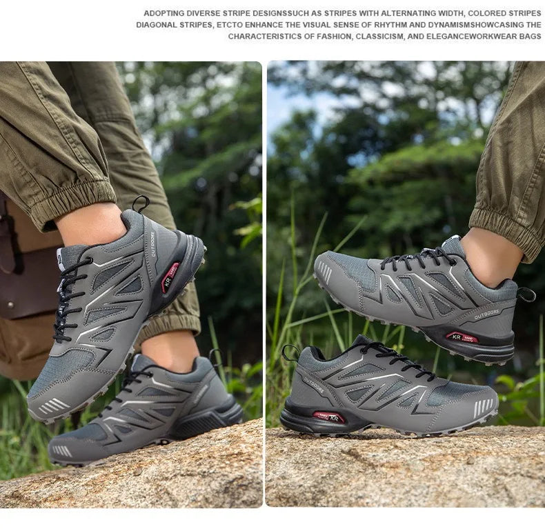 Sapatos de Ciclismo Sem Fecho para Homem, Sapatos de Caminhada Antiderrapantes para Montanha e Todo-o-Terreno, Sapatos Desportivos Respiráveis, Sapatos de Ciclismo de Estrada