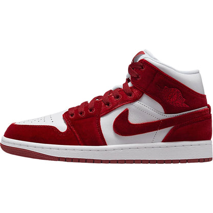 Nike genuine JORDAN women's mid top classic wear-resistant sports board shoes FZ3334-100