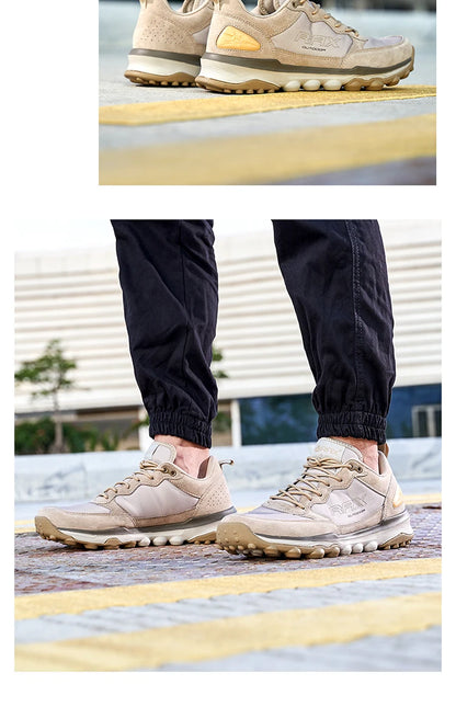 RAX Outdoor Breathable Hiking Shoes for Men Lightweight Walking Trekking Wading Shoes Sport Sneakers Men Outdoor Sneakers Male