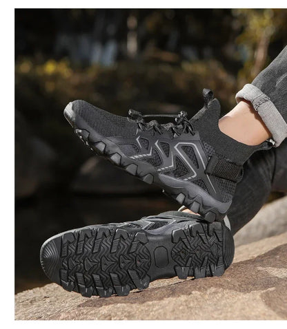 Unisex Breathable Quick-Drying Fishing Water Sport Shoes Summer Upstream Barefoot Aqua Boots Outdoor Non-Slip Women Beach Shoes