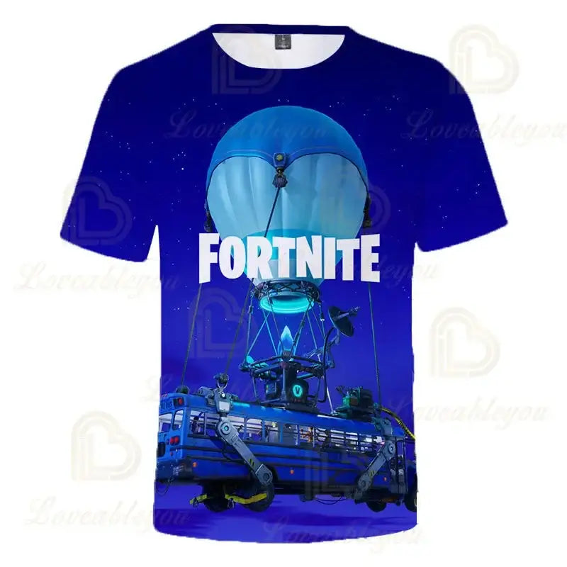 Fortnite Men and Women Victory Children's Wear Battle Royale 3d Swearshirt Boys Girls Clothes Tops Kids T-shirt Hero Teen Tops