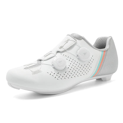 Road Cycling Shoes Flats Cleats Shoes Speed Cycling Sneakers Men’s Bike Shoes Women’s Self-Locking Non-slip Mountain Bicycle SPD Shoes