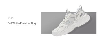 Xtep Casual Shoes For Men Summer Durability Men's Sports Shoes Wear-Resistant Lace Up Non-Slip Outdoor Shoes 876219320026