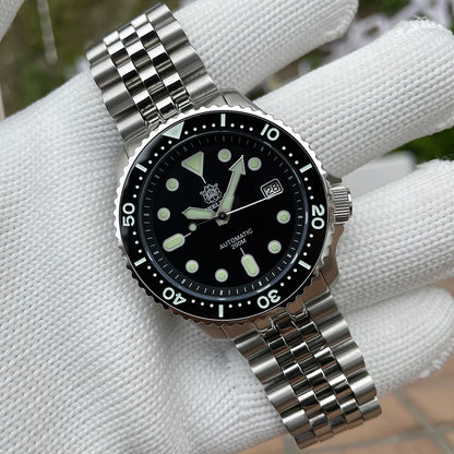 STEELDIVE SD1973 Men's Dive Watch NH35 Automatic Mechanical Men's Watch Luminous Ceramic Bezel Diver Watch Men Watches Sapphire