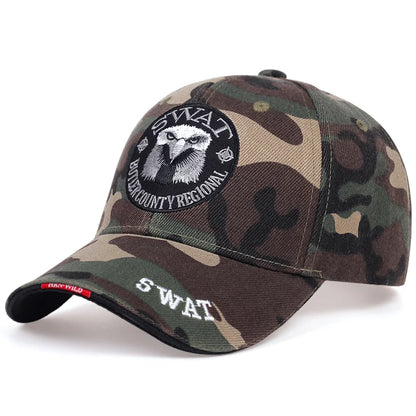 Hadsereg sapka férfi hímzett sas fekete baseball sapka férfiak Gorras Para Hombre női snapback csontszínű férfi taktikai sapka
