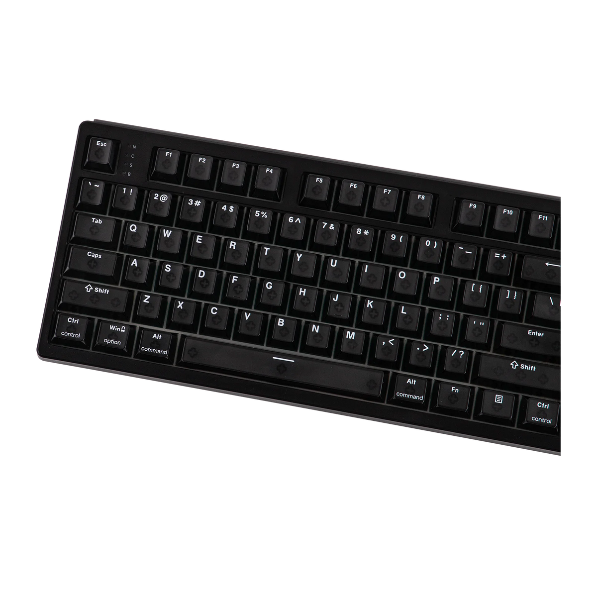 EPOMAKER HE108 100 % ANSI US QWERTY -asettelulla varustettu langallinen/BT/2,4 GHz langaton Hall-efektipohjainen mekaaninen näppäimistö, jossa on SOCD/DKS- ja Rapid Trigger -ominaisuudet
