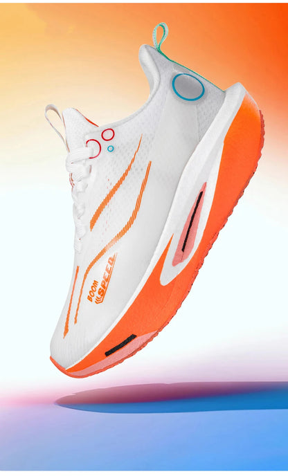 Men's Running Shoes Carbon Plate Professional Breathable Non-slip Cushioning Women's Casual Running Sports Shoes