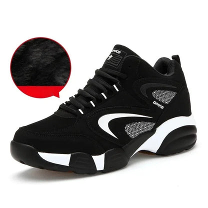 Men's Snow Boots Winter Warm Couple Casual Sneakers Fashion Leather Outdoor Sport Running Tennis Men Non-Slip Big Size 48 Trainer