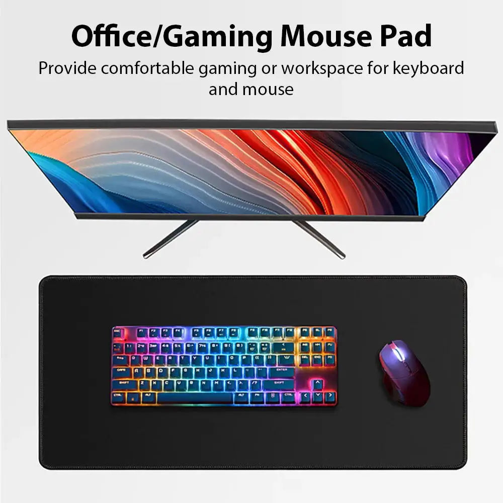 Anime Sonic The Hedgehog egérpad XXL íróasztali szőnyeg Lockrand játék kiegészítőkkel, HD nyomtatású egérpad, játék billentyűzet alátét, párnázott szőnyeg
