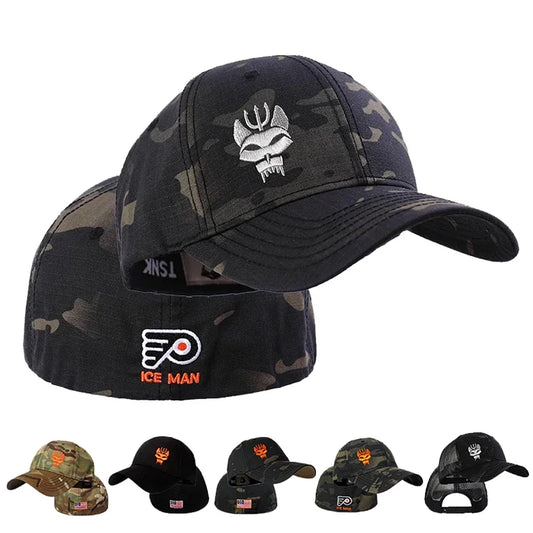 Moda, pamuk, bejzbol kapa, muška i ženska, za ljubitelje vojske, taktička kapa, snapback kapa, rastezljiva kapa, za trčanje, ribolov, gorrase