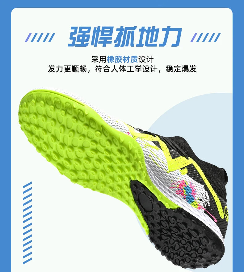 Men New TF Football Boots Society Professional Comfortable Top Quality Male Soccer Shoes Adult Casual Ultralight Football Shoes