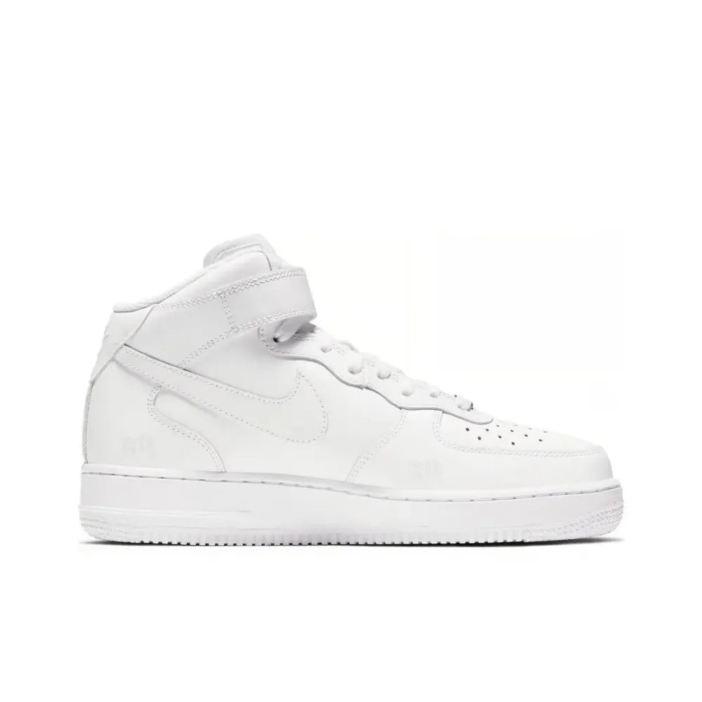 Nike Air Force 1 Mid Unisex-sneakers – klassiskt ankelstöd, dämpad komfort för mångsidig användning hela dagen DD9625-100