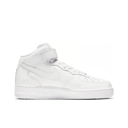 Nike Air Force 1 Mid Unisex-sneakers – klassiskt ankelstöd, dämpad komfort för mångsidig användning hela dagen DD9625-100
