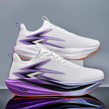 Specialty Marathon Running Shoes for Men Sports Breathable Lightweight Carbon Plate Women's Comfortable Athletic Non-Slip Sneakers
