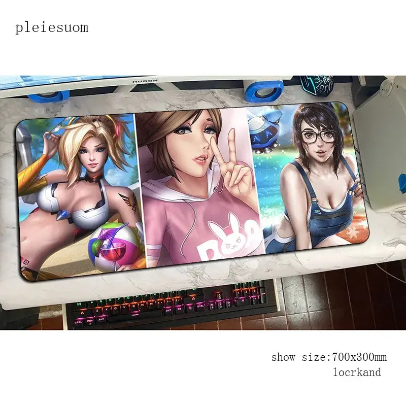 overwatch padmouse HD print gaming mousepad game 900x400x3mm mouse pad gamer computer desk cheapest mat notbook mousemat pc