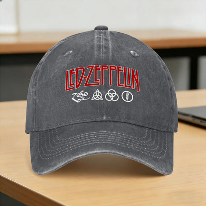 Baseball Cap 2026 Led Zeppelin Summer Y2k Retro Trucker Hat Women Men Custom DIY Hiking Fishing High Quality Snapback Cap
