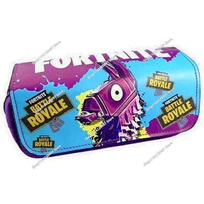 Fortnite Anime Character New Backpacks Cartoon Battle Royale Student 3-piece Set Book Bag Meal Box Pen Bag Anime Gifts