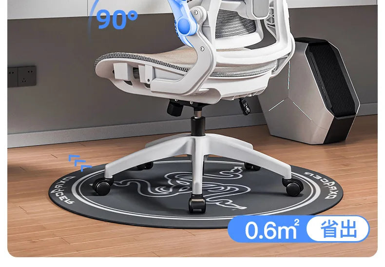 Ergonomic Gaming Chair with 3D Lumbar Support, Adjustable Office Chair, Breathable Mesh Racing Chair, Swivel Computer Chair with High Density Cushion