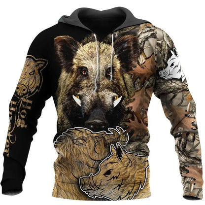 Moda Otoño: sudaderas con capucha con estampado de león y lobo, piel de tigre blanco en 3D por toda la prenda, sudadera de hombre, chaqueta unisex con cremallera, chaqueta informal