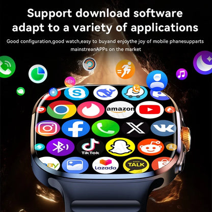 M99 Smartwatch 5G With 2.4inch Amoled Screen 900W Rotating Camera WIFI GPS Position Compass NFC Bluetooth Smart Watch Men Women