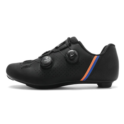 Road Cycling Shoes Flats Cleats Shoes Speed Cycling Sneakers Men’s Bike Shoes Women’s Self-Locking Non-slip Mountain Bicycle SPD Shoes