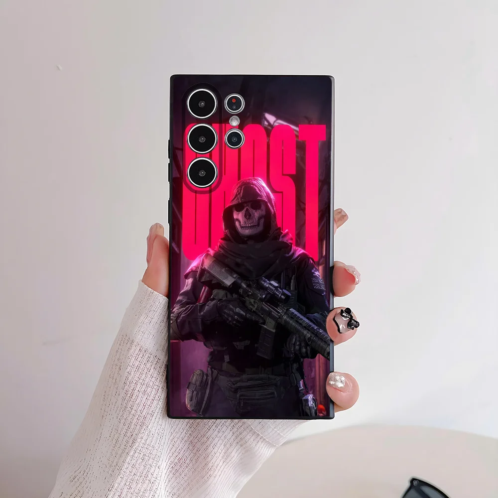 C-COD Call Of D-Duty Phone Case For Samsung Galaxy S25 S24 S22 S23 Ultra S21 S20 Plus 5G Frosted Non-Slip Full Cover Soft Case
