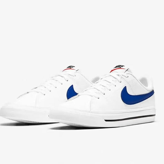 Nike New Lightweight, Comfortable, and Versatile Women's Court Legacy Low-Top White Casual Sports Sneakers DA5380-101