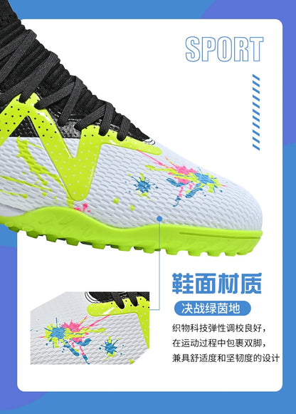 Men New TF Football Boots Society Professional Comfortable Top Quality Male Soccer Shoes Adult Casual Ultralight Football Shoes