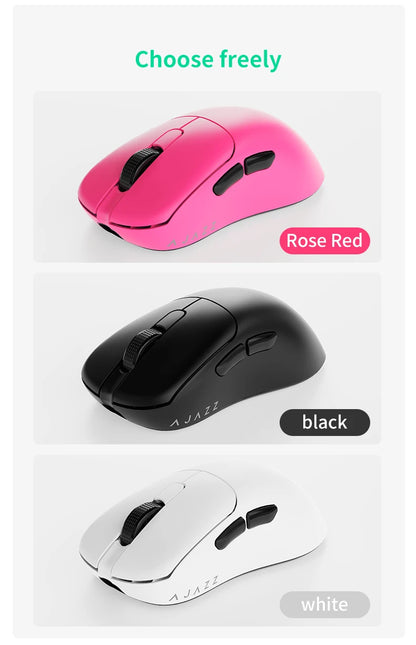 AJAZZ AJ179 NL Kabellose Maus Star Flash Version 3 Modi, niedrige Latenz, lange Akkulaufzeit, leichtgewichtige, anpassbare Office- und Gaming-Maus